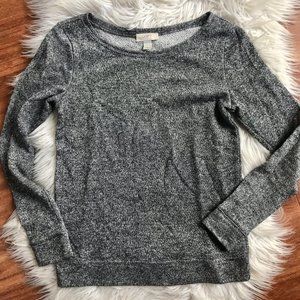 Silver Knit Top